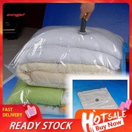 SUN_ Vacuum Seal Space Saver Storage Bag Compressed Clothes Blankets Organizer Bag