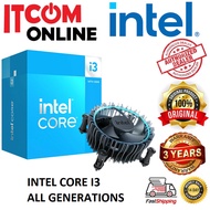 INTEL CORE I3 10105F 10100 12100 12100F 13100 14100 14100F 3.3GHZ 3.4GHZ 3.5GHZ3.6GHZ 3.7GHZ SOCKET 