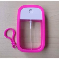 ada hand sanitizer spray vasa card touchland easy refill and silicon - pink +vasa sanitizer