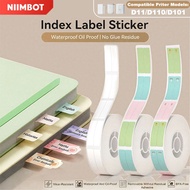 NIIMBOT D11/D110/D101 Pen Label Stickers Stationery Classification tags Name Mini Waterproof Sticke