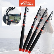 Short Section Telescopic Spinning Rod 1.8M 2.4M Carbon Fiber Casting Fishing Rod