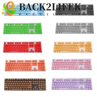 BACK2LIFEK Mechanical Keycaps Keyboard Replacement 104Pcs Mechanical Keyboard OEM Injection 104/108 