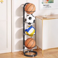 Basketball Ball Storage Rack Stable Freestanding Ball Storage Holder for Storage Volleyball Football