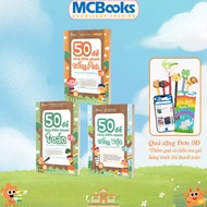 Book - 50 Questions to quickly increase scores in Math - Vietnamese - English Grade 3 (According to 