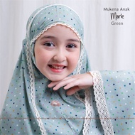 KATUN Anak POLKADOT MARIE (GREEN) Rayon premium Girls 10 Years 12 Years trendy free tas R9C5 Rayon B
