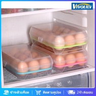 VIVOLILV Portable Egg Preservation Box PP egg storage box Kitchen Pantry Egg Storage Container with 