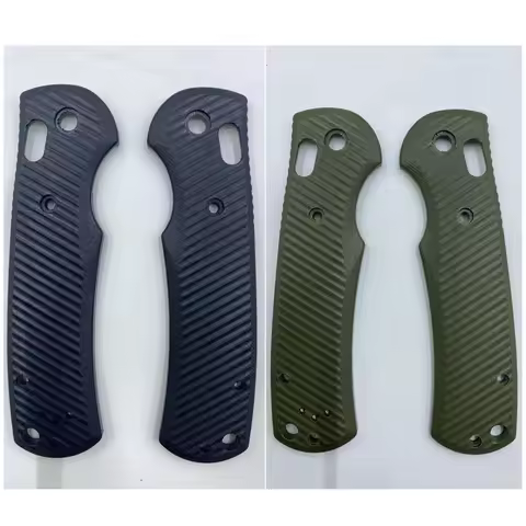 1 Pair 2 Colors Custom Made G10 Material Handle Scales for Benchmade Griptilian 550/551 Folding Kniv