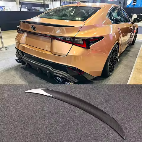 For Lexus New IS IS300AWD IS350F SPORT IS500 2022 -2025 Carbon Fiber Spoiler Car Tail Wing Decoratio