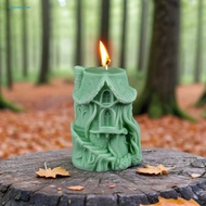 poyingtis Creative Candle Making Mold Flexible Silicone Mold European Castle Candle Mold Silicone So