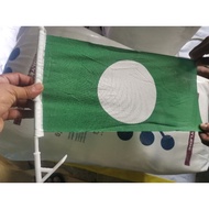 Bendera Kereta dan Motor Lekat di Cermin dgn gam