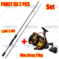 COD Pancing 1 Set Lengkap Kuat Jorang Pancing Kuat 50kg Joran Set Lengkap Set Alat Pancing Murah 1.6