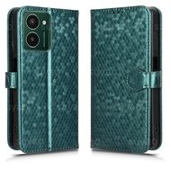 เคสหนัง2024สำหรับโทรศัพท์ Nokia HMD Pulse Pro Plusเคสหนังผิวด้านแบบเกล็ดน้ำแข็งจุดคลื่น HMDPulse เคส