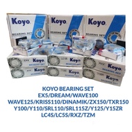 LC/Y15ZR/RXZ/Y125/W100/EX5 KOYO ENGINE BEARING SET LELONG