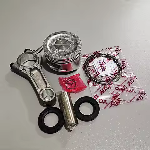 68mm Piston Rings Oil Seal connecting rod Replacemet Kit For Honda GX160 GX200 168F 2kw 2.5KW Gas En