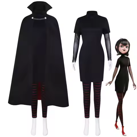 Mavis Dracula Cosplay Costumes With Wig Hotel Transylvania Role Play Halloween Carnival Party Outfit