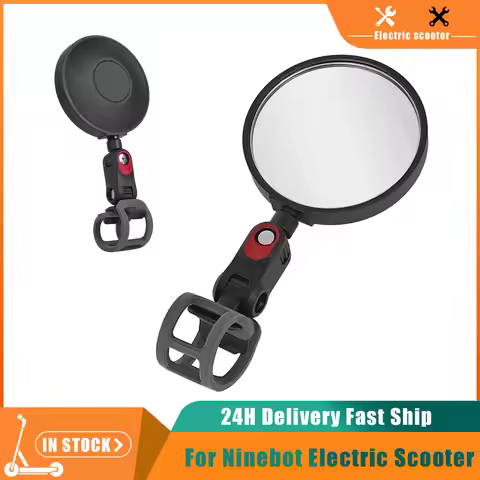 Adjustable Rearview Mirror Rear View Mirrors for Ninebot MAX G3 ZT3 Pro F2 F3 F3 Pro E2 E3 E3 Pro GT