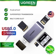 UGREEN SD Card Reader USB 3.0 High Speed CF Memory Card Adapter for UHS-I SDXC SDHC Micro SD Micro S