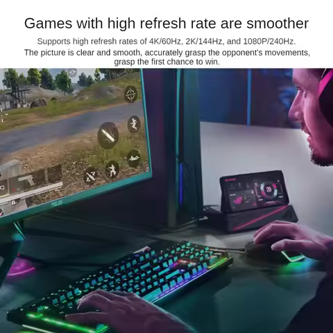 Jinghua DP1.2 Cable, 144Hz High‑Refresh Data Cable, 4K/2K/1080P, for PC Monitor & Graphics Card