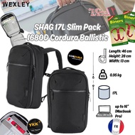 WEXLEY SHAG 17L Slim Pack 1680D Cordura Ballistic | Travel Backpack | Laptop Backpack