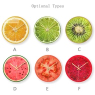 Fresh Fruit Creative Watermelon Living Room Bedroom Clock Dining Room Clock Children's Room Pastoral