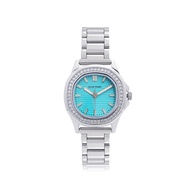 LWA0181-TUR นาฬิกาผู้หญิง 12VICTORY ประดับเพชร Hearts & Arrows