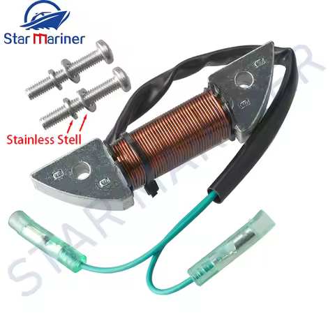 3B2-06123 Alternator Assy For Tohatsu Outboard Motor 2 Stroke 8HP 9.8HP Parsun Hidea HDX 3B2-06123-1