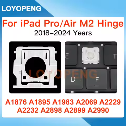 New Letter Keycap Hinge Clip For iPad Pro 12.9" Air M2 13" Keyboard A1895 A1983 A1876 A2229 A2898 A2
