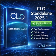 CLO Standalone 2025.1 Full Version Lifetime For Windows & macOS 64-bit | 3D Fashion Design & Garment