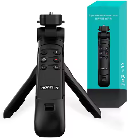 Camera Wireless Remote Shooting Grip Tripod Replace GP-VPT2BT; Work for Sony ZV-1F ZV-1 ZV-E10 ZV-E1