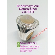 Kalimaya Stone Ring Opalnatural 3.60CT Silver 925