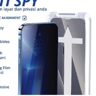 SUPERFIT TEMPERED GLASS ANTI SPY FOR iphone 16 ip 16 PRO MAX 16 PRO