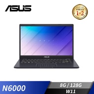 華碩 ASUS Laptop E410 筆記型電腦 14"(N6000/8G/128G/W11)藍 E410KA-0321BN6000