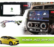 HONDA JAZZ 14-21  ANDROID PLAYER + CASING + FOC REVERSE CAMERA AND ANDROID PLAYER 360 3D 1080P CAMERA  HIGH GRADE