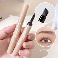 4 Color Eyebrow Cream Pen Waterproof Long Lasting Natural Brown Grey Eyebrow Shape Tinted Brow Penci