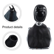 Gear Knob 6 Speed Gear Shift Gaiter Chrome Frame for  C-MAX 2008-2010 for  2008-2012 Part Numbers GB