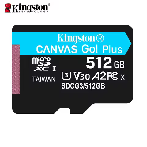 Kingston 128GB TF (MicroSD) Memory Card Dash Cam Mobile Phone Memory Card U3 V30 A2 4K Reading Speed