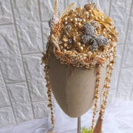 33H [Handmadebychindy] Fascinator sequin juntai