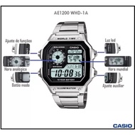 100% Original AE-1200WHD-1 Digital Watch AE-1200WHD AE-1200WHD-1AV