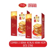 Combo 2 Hộp bánh Kenju nougat 279g kem dẻo Richy