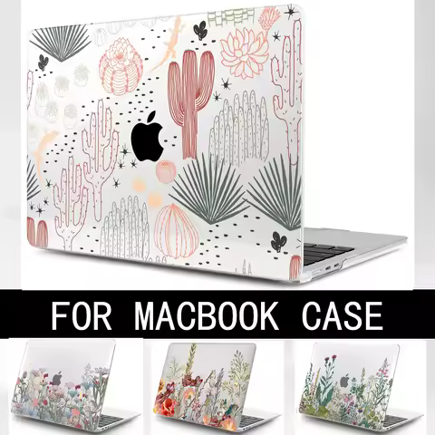 Transparent Print Hard Shell Case For MacBook Air13 15 A3449 A3448 Por14 A3426 Por16 A3428 Neo A18 p
