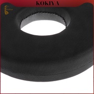 [kokiya] Comfort Seat Cushion Seat Pad Prevent Haemorrhoids Gray for Office Car Sofa 30x11cm