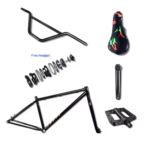Funsea 29er Stunt Wheelie Bike 1020 Steel with Free Headset Fork Spacer Unassembly in Complete Knock