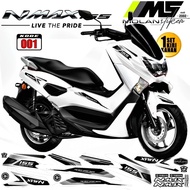 Decal Sticker Striping Variasi NMAX 155 Lama /Nmax 155 Old Nmax 2015-2016-2017-2018-2019 /Yamaha Nma