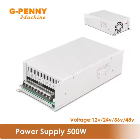 DC Power Supply 500W Input 90～132VAC/180～264VAC Output 12/24/36/48V DC power supply switching