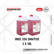 IMEC 556 Sanitise Surface Cleaner Sanitizer and Disinfectant EN 14476 Halal 2 x 10L