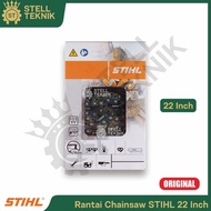 Rantai Belah Chainsaw Senso STIHL 22" Inch Original / Rantai Gergaji Mesin STIHL 22" Inch