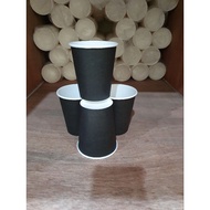 Paper Hot Cup BLACK Paper Cup 6.5 oz 9 oz 8 oz 1000 pcs 1 box