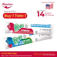 Fruit Roll-Ups 14g x2 – Buy 1 Get 1 Fruity Candy Flavored Snacks from USA US