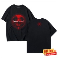 Latest original bandung distro BURGERKIL metal t-shirt | Original distro BURGERKILL band short t-shi