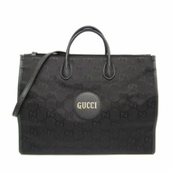Gucci Off The Grid GG 630353 女式，男尼龍帆布，皮革手提包，肩背包黑色
